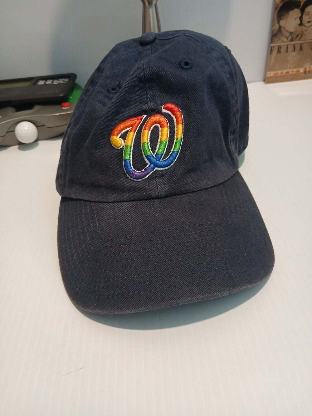 47 Brand Washington Nationals Pride Clean Up OSFA Blue Hat